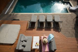 solarium piscine